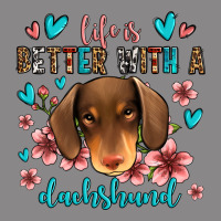 Life Is Better With A Dachshund Vintage Tee | Teevron