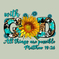 With God All Things Are Possible Sunflower Classic Tee | Teevron