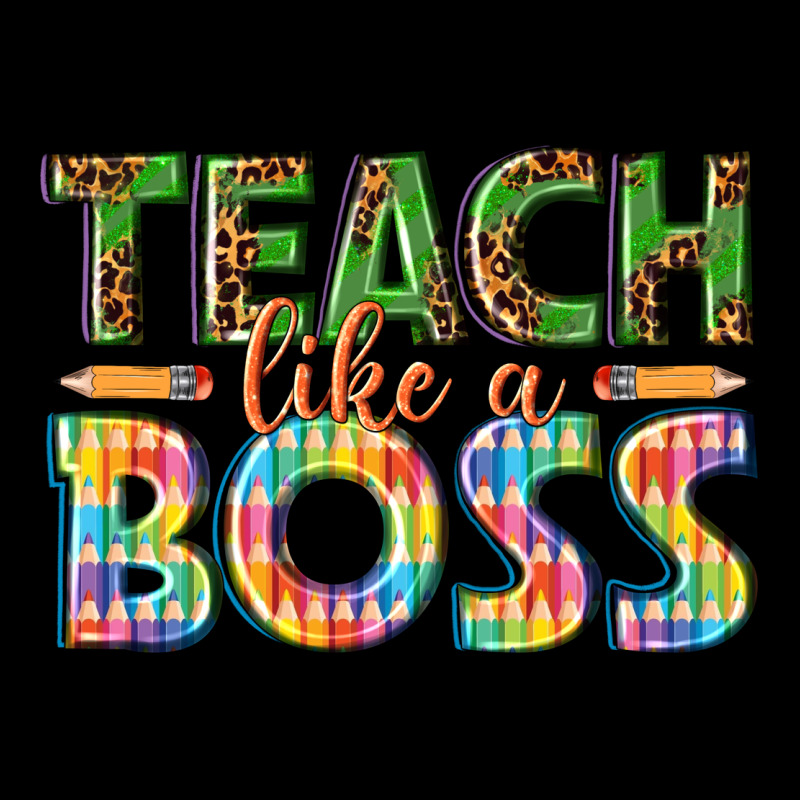 Teach Like A Boss Heavy Core Tee by texasbilliewilder | Teevron