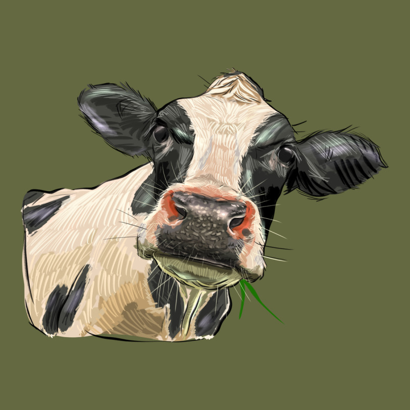 Holstein Heifer Face Long Sleeve Tee by LillyAllenDesigns | Teevron