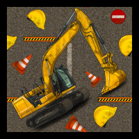Excavator Seamless Pattern Heavyweight Sweatshirt | Teevron