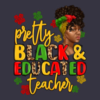 Pretty Black And Educated Teacher Vintage Hoodie | Teevron