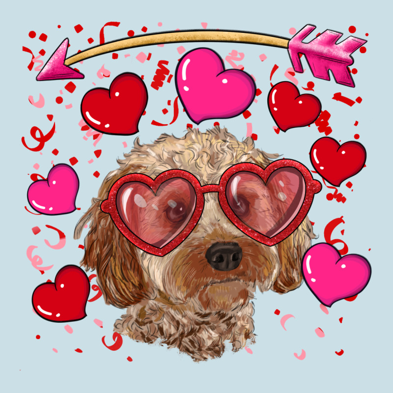 Valentine's Day Cockapoo Ladies Tee by RanaPortraitStore | Teevron