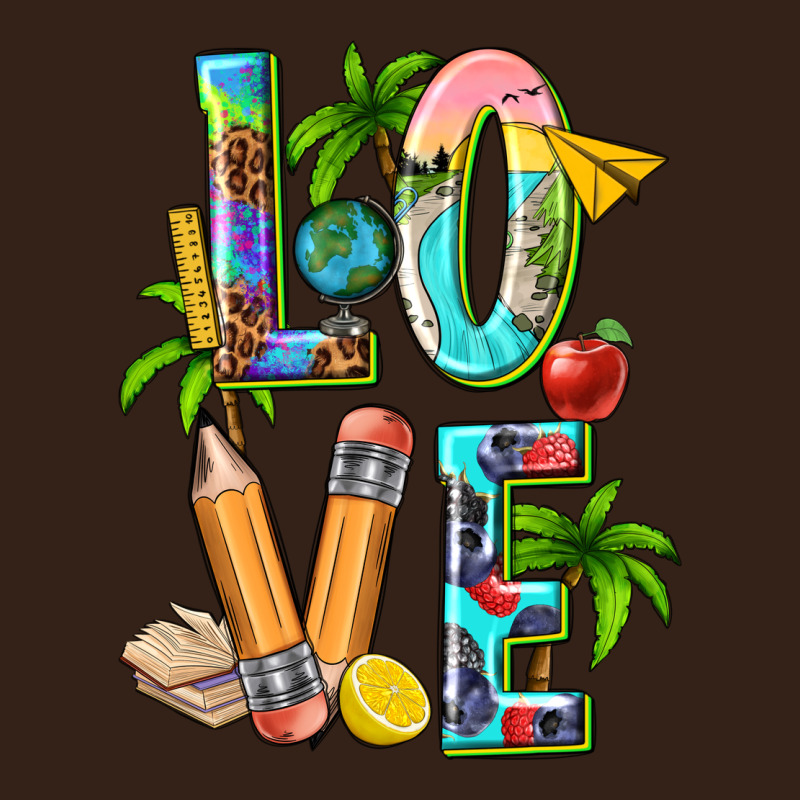 Summer Love Teacher Heavy Core Tee by texasbilliewilder | Teevron