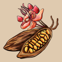 Cacao Beans And Flowers Heavyweight Sweatshirt | Teevron