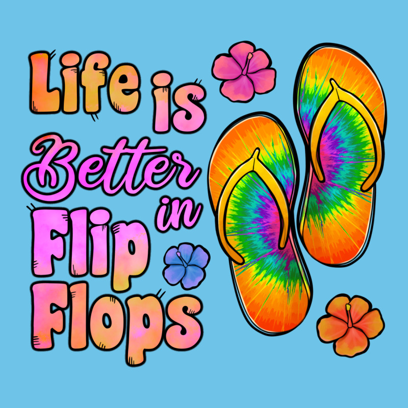 Life Is Better In Flip Flops Premium Sweatshirt by Jasminsmagicworld | Teevron