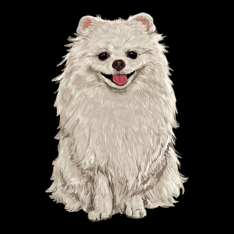 White Pomeranian Premium Tee by RanaPortraitStore | Teevron