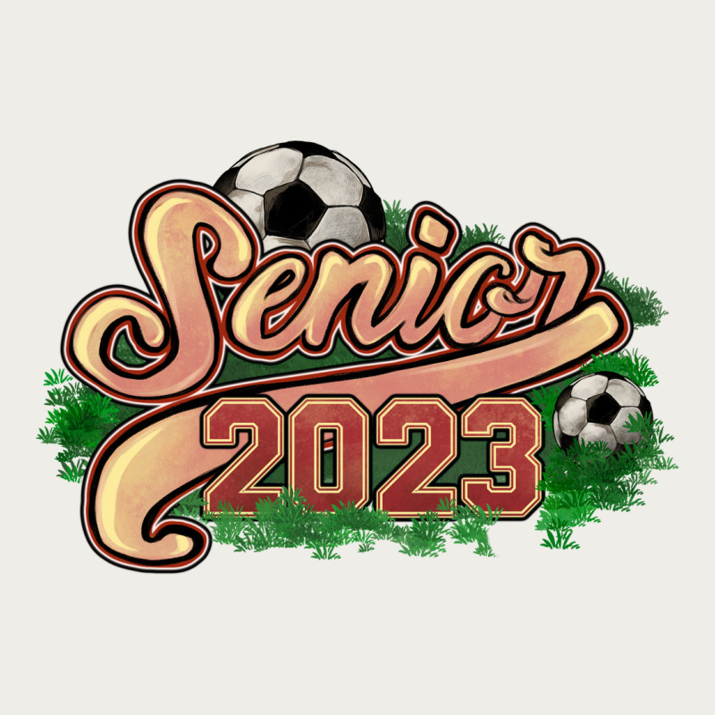 Senior 2023 Soccer Zipper Hoodie by NancyCooperArtShop | Teevron