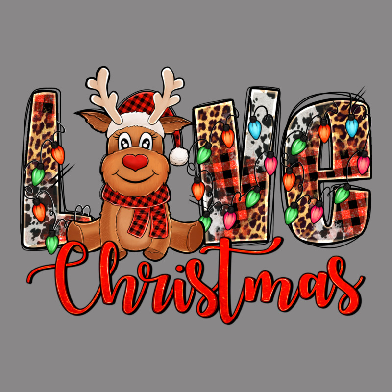 Love Christmas Reindeer Vintage Tee by Jasminsmagicworld | Teevron