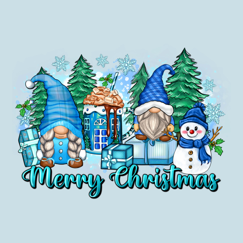 Merry Christmas Snowman Gnomes Ladies Tee by Zillion Design Studio | Teevron