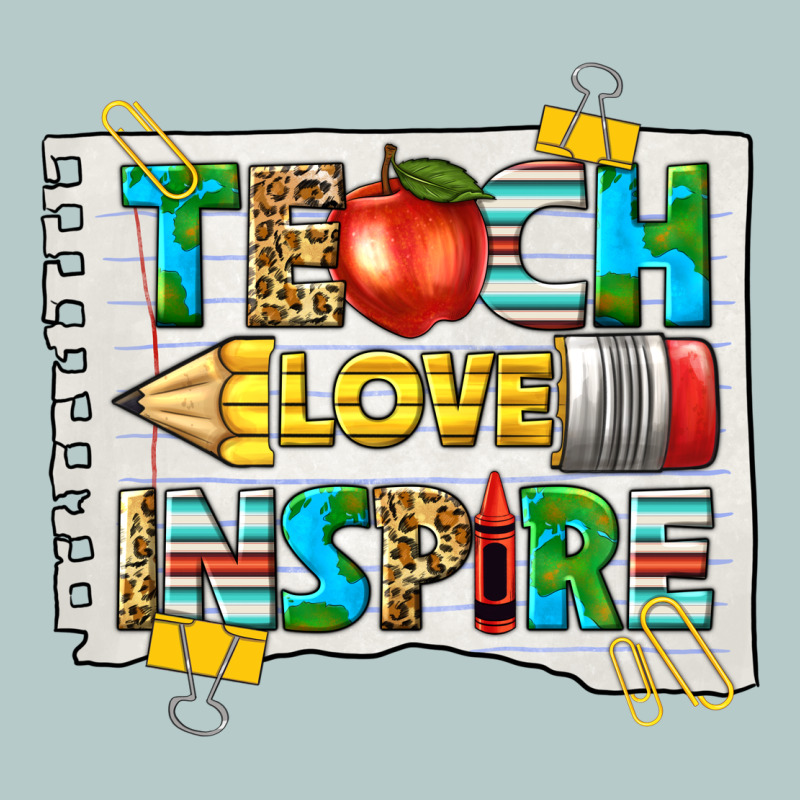 Teach Love Inspire Heavy Core Tee by texasbilliewilder | Teevron