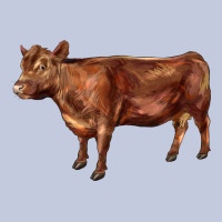 Red Angus Cow Long Sleeve Tee | Teevron