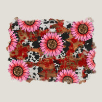 Valentine's Day Sunflowers Leopard Cowhide Background Heavy Core Tee | Teevron
