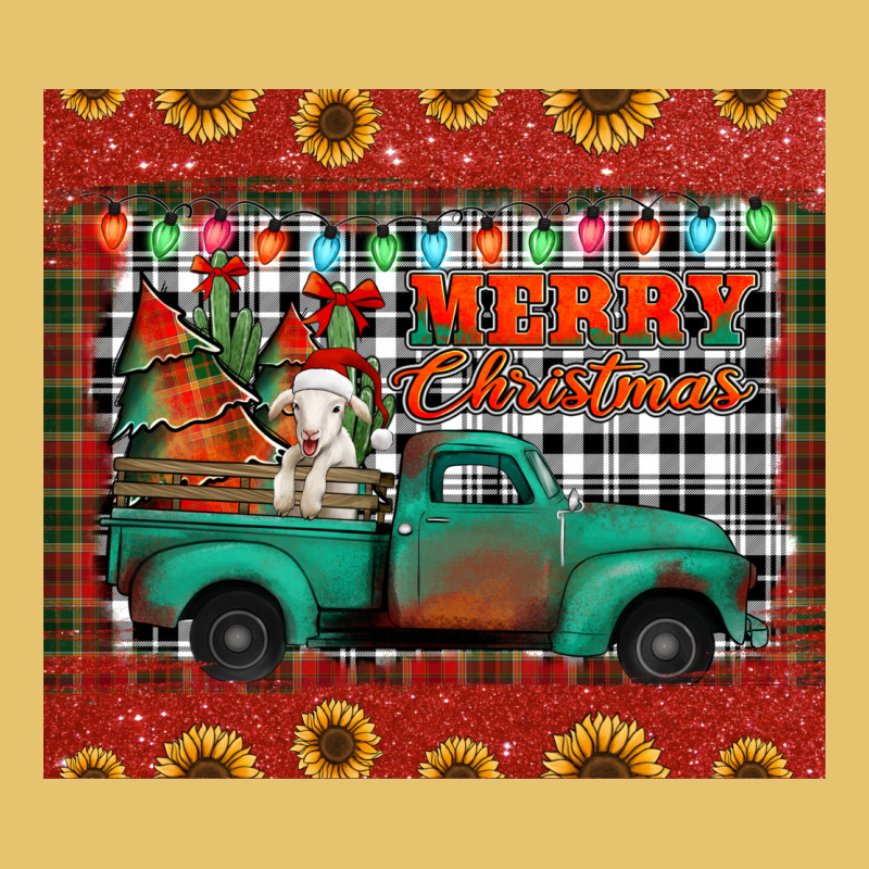 Merry Christmas Farm Truck Tumbler Premium Sweatshirt by Jasminsmagicworld | Teevron