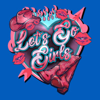 Let's Go Girls Pink Valentine's Day Urban Hoodie | Teevron