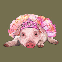 Balerina Baby Pig With Tutu Vintage Hoodie | Teevron