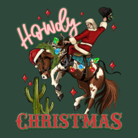 Howdy Christmas Cowboy Santa Zipper Hoodie | Teevron