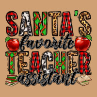 Santa's Favorite Teacher Assistant Vintage Tee | Teevron