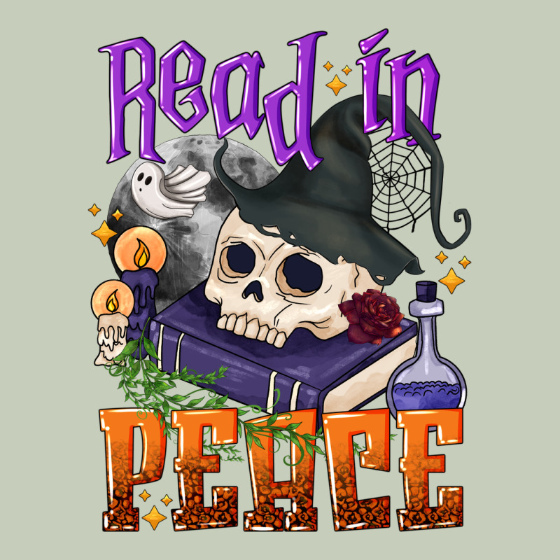 Read In Peace Halloween Long Sleeve Tee by NancyCooperArtShop | Teevron