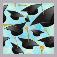 Graduation Cap Seamless Pattern Vintage Tee | Teevron