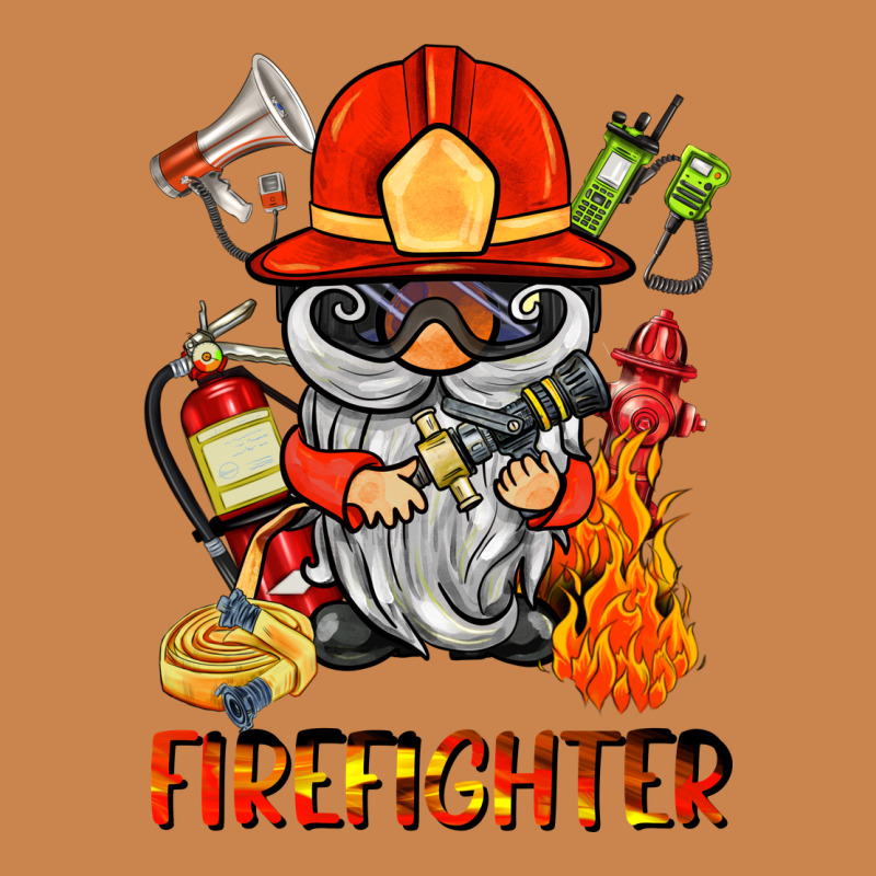 Firefighter Gnome Heavyweight Hoodie by BarkalooDesign | Teevron