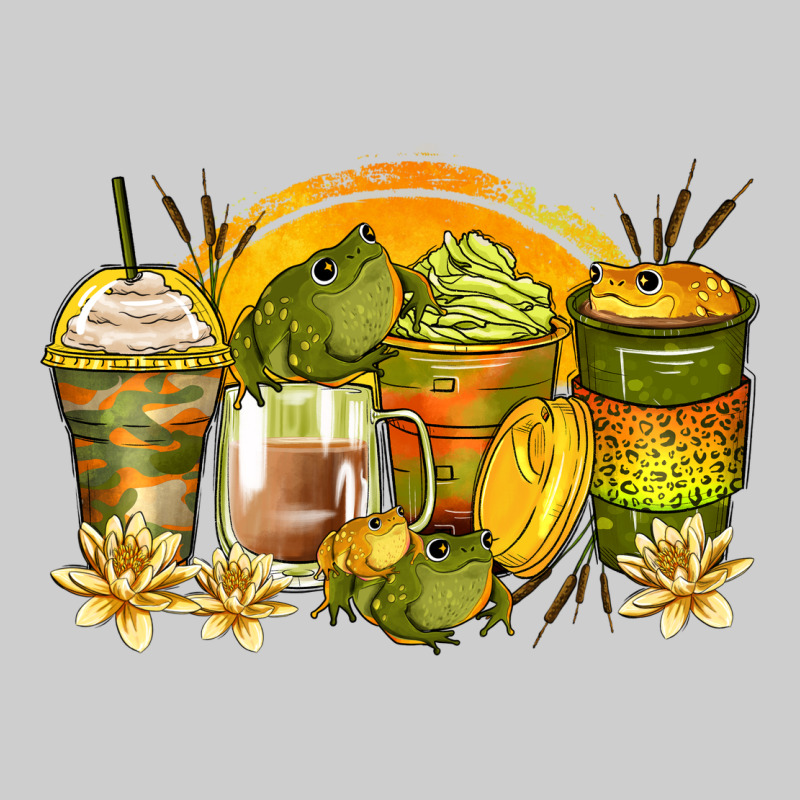 Frog Coffee Cups Premium Tee by Zillion Design Studio | Teevron