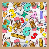Back To School Seamless Pattern Vintage Tee | Teevron