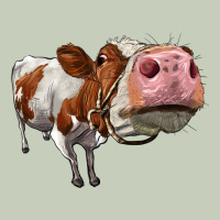 Cute Simmental Cow Long Sleeve Tee | Teevron