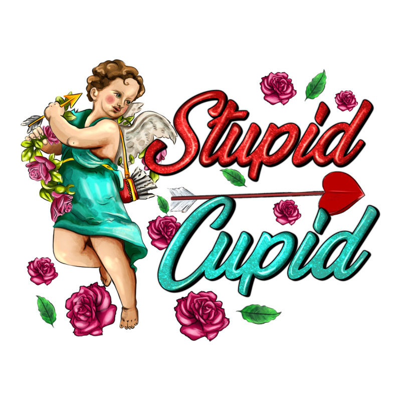 Stupid Cupid Urban Heavy Tee by AdoDesignShop | Teevron