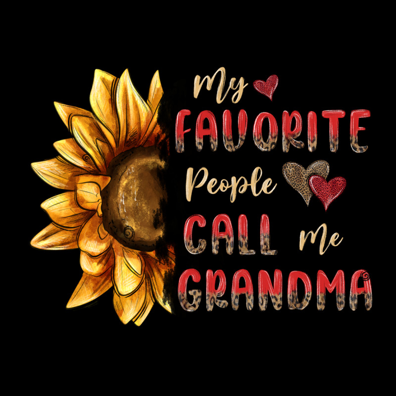 My Favorite People Call Me Grandma Zipper Hoodie by MaliasSmallBusiness | Teevron