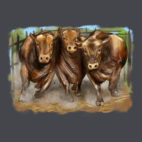 3 Red Angus Bulls Long Sleeve Tee | Teevron