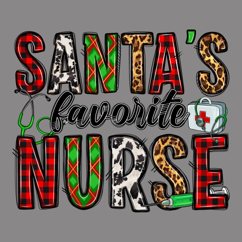 Santa's Favorite Nurse Vintage Tee by Jasminsmagicworld | Teevron