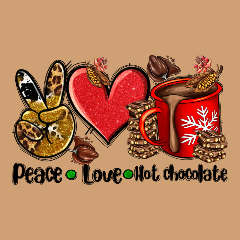 Peace Love  Hot Chocolate Vintage Tee by AdoDesignShop | Teevron
