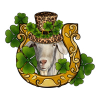 st patricks day goat horseshoe shamrock | Teevron