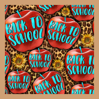 Back To School With Apple Seamless Pattern Vintage Tee | Teevron