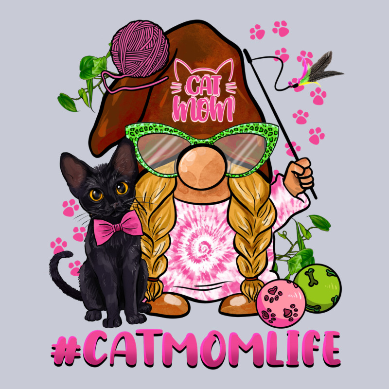 Cat Mom  Life Gnome Heavyweight Hoodie by BarkalooDesign | Teevron