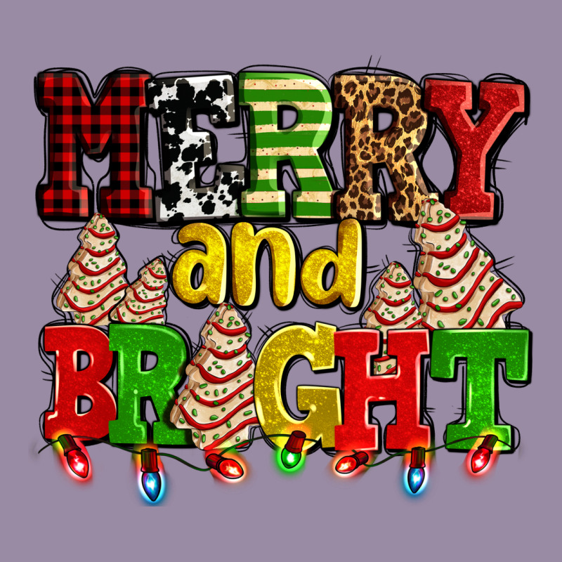 Merry And Bright With Christmas Tree  Cakes Ado Classic Tee by AdoDesignShop | Teevron
