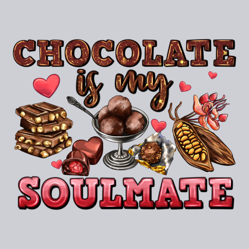 Chocolate Is My Soulmate Heavyweight Sweatshirt by AdoDesignShop | Teevron