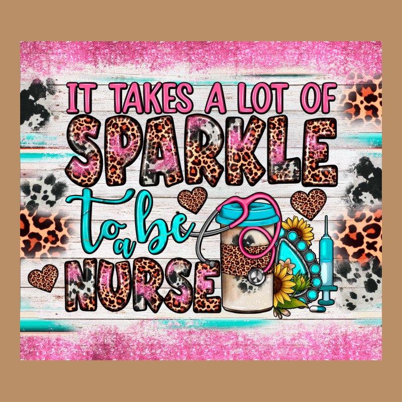 It Takes A Lot Of Sparkle To Be A Nurse Vintage Hoodie by JahusDesignShop | Teevron