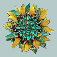 Sunflower With Gemstone And Cowhide Heavy Core Tee | Teevron