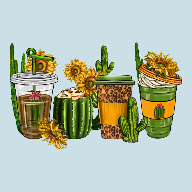 Cactus Coffee Cups Ladies Tee by texasbilliewilder | Teevron