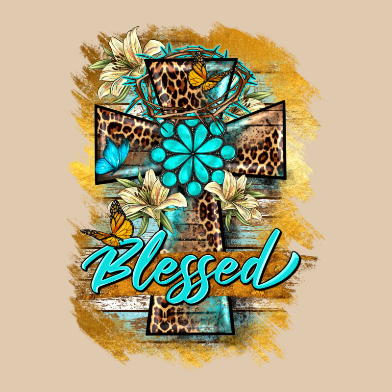 Western Cross Blessed Lily Butterfly Classic Tee by BarkalooDesign | Teevron