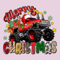 Merry Christmas Truck Ladies Tee | Teevron