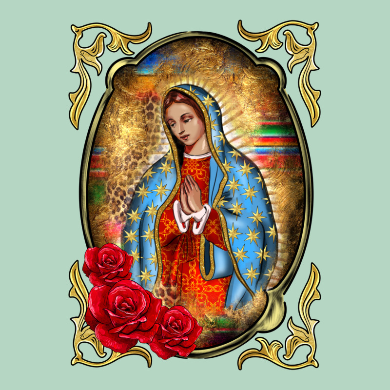 Our Lady Of Guadalupe Frame Classic Tee by BarkalooDesign | Teevron