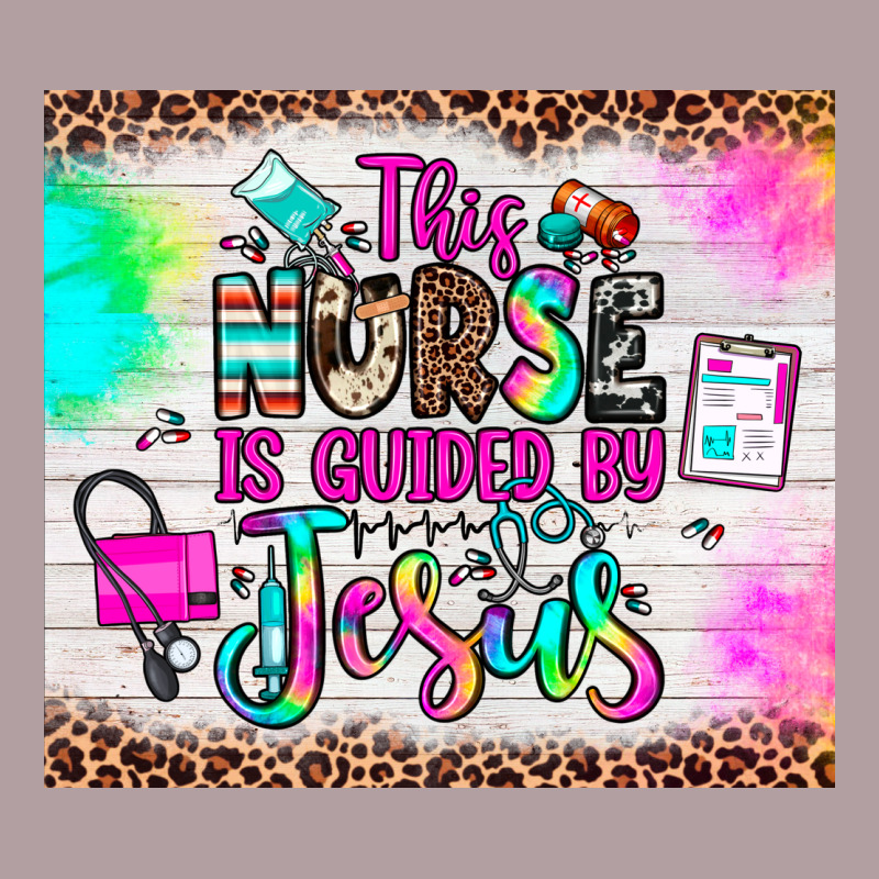 This Nurse Is Guided By Jesus Vintage Hoodie by JahusDesignShop | Teevron