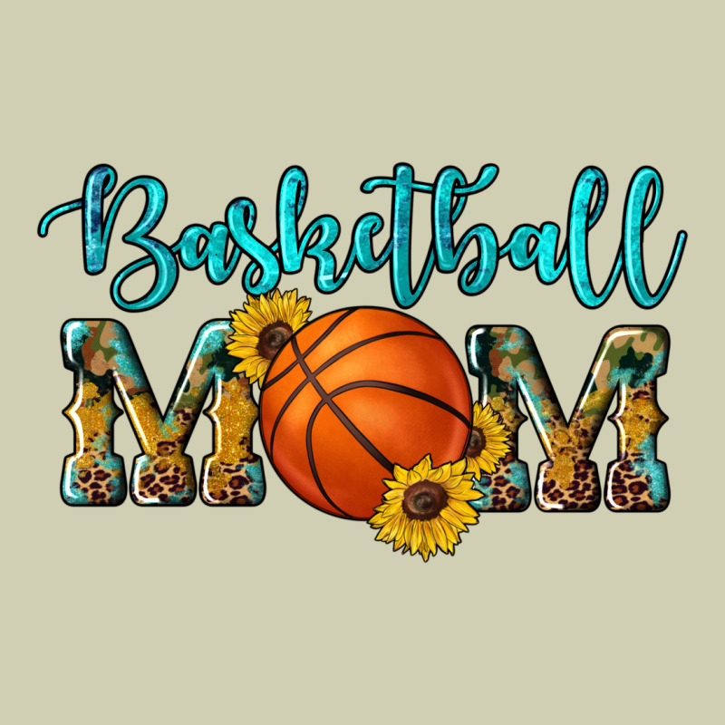 Western Leopard Camouflage Sunflowers Glitter Mom Basketball Heavy Core Tee by Artiststas | Teevron