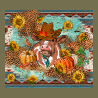 Fall Heifer Cow Vintage Hoodie | Teevron