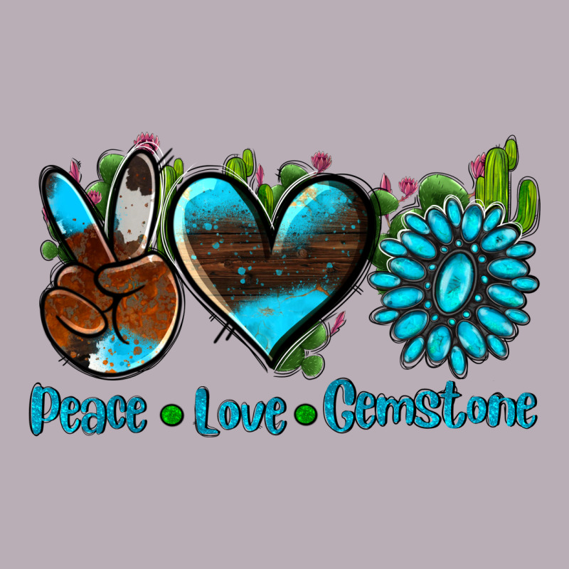 Peace Love  Gemstone Vintage Tee by AdoDesignShop | Teevron