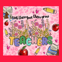 Teachers Teach Them Love Them Grow Zipper Hoodie | Teevron