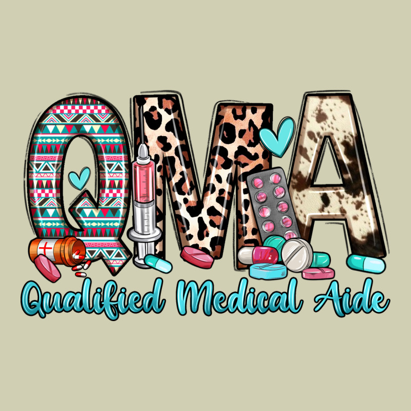 Qma Qualified Medical Aide Heavy Core Tee by Zillion Design Studio | Teevron